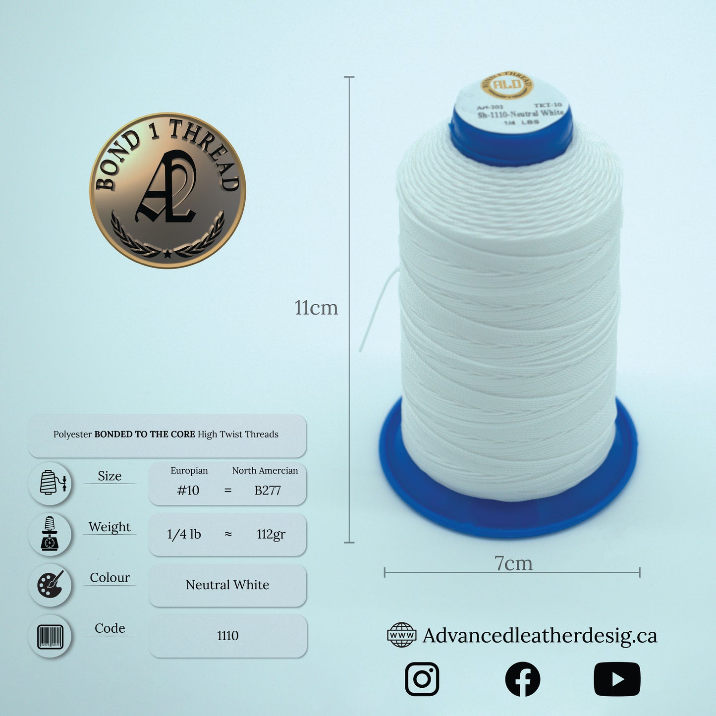 Thread 1/4 LB     #10 = B277