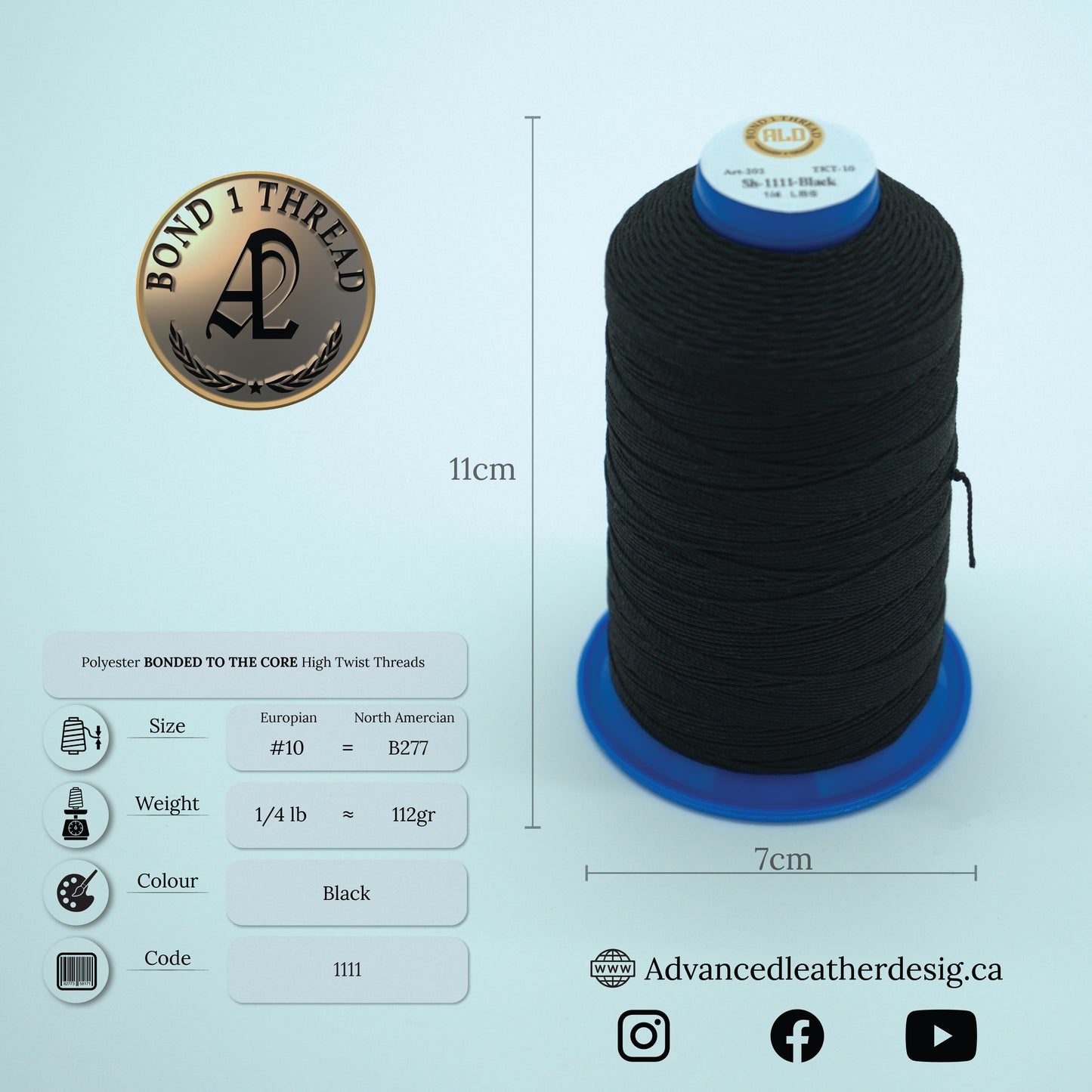 Thread 1/4 LB     #10 = B277