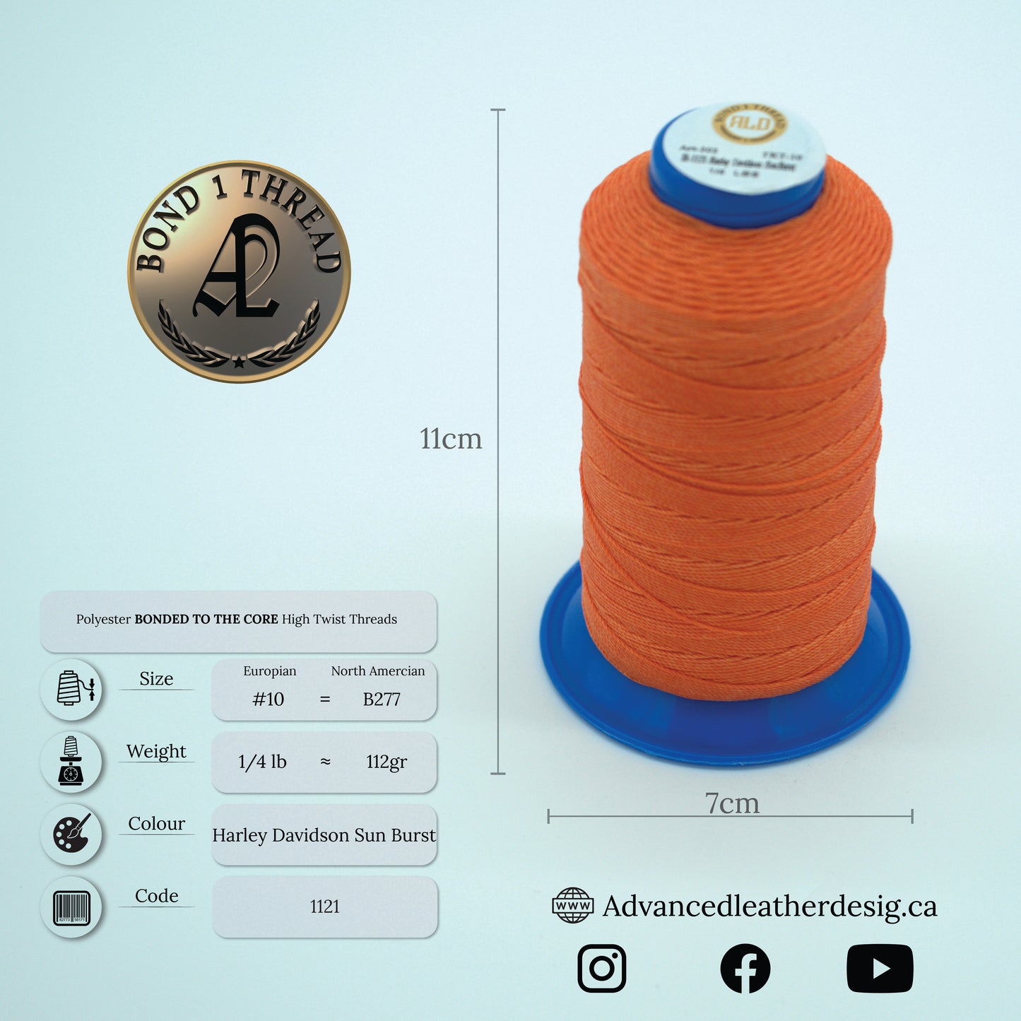 Thread 1/4 LB     #10 = B277