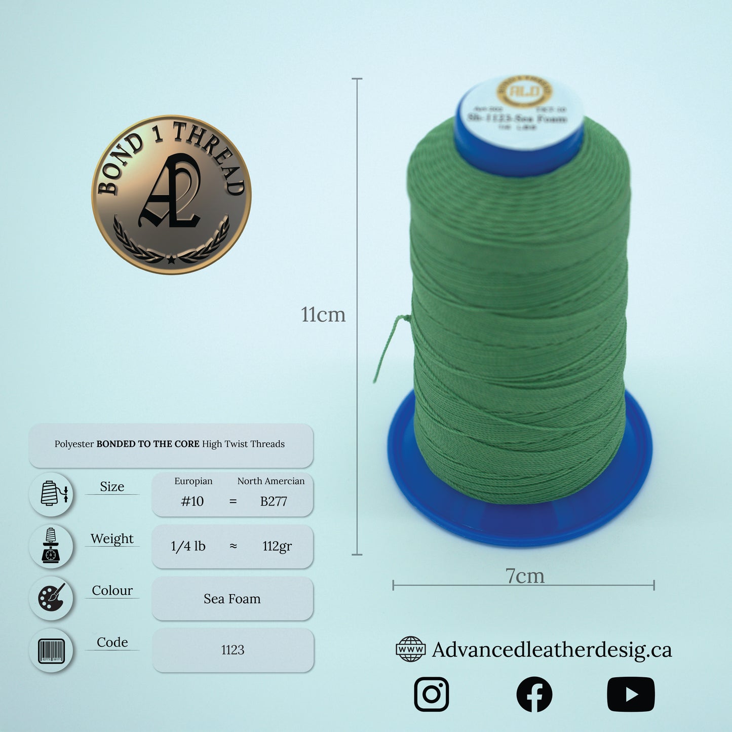 Thread 1/4 LB     #10 = B277