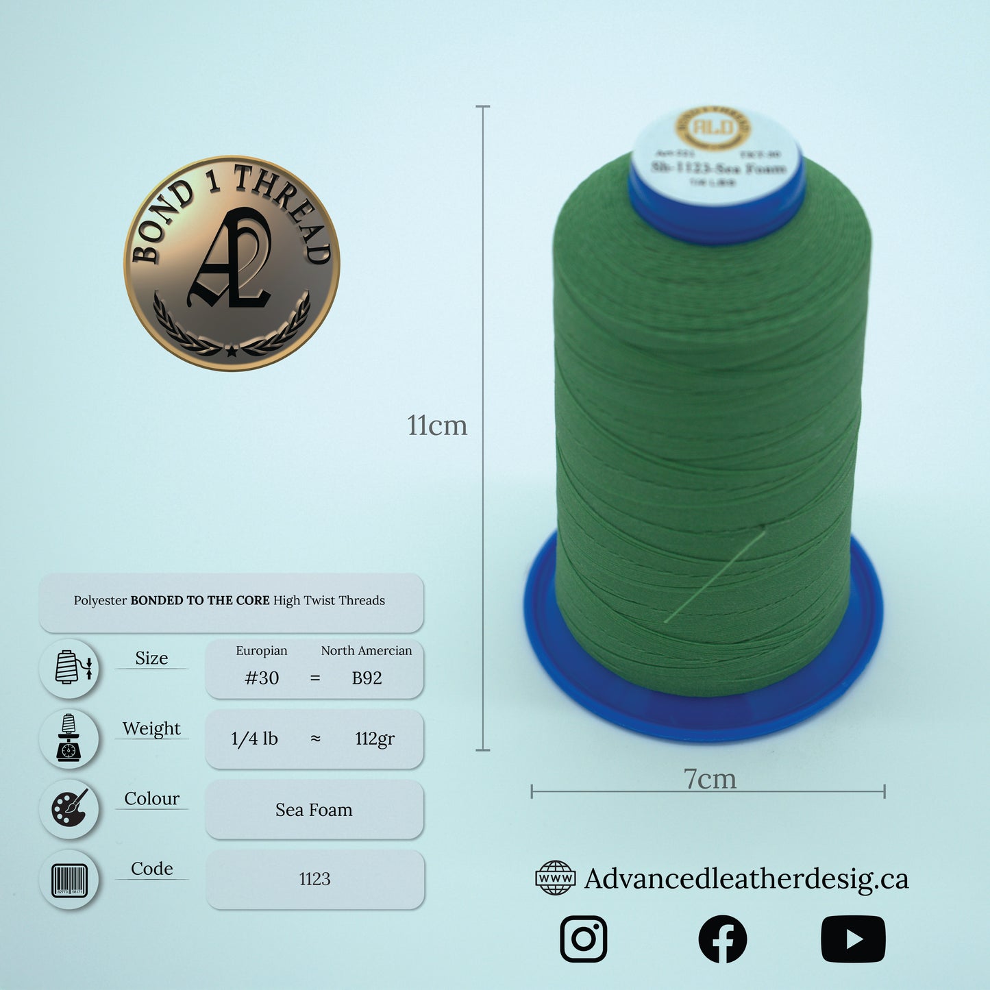 Thread 1/4 LB     #30 = B92