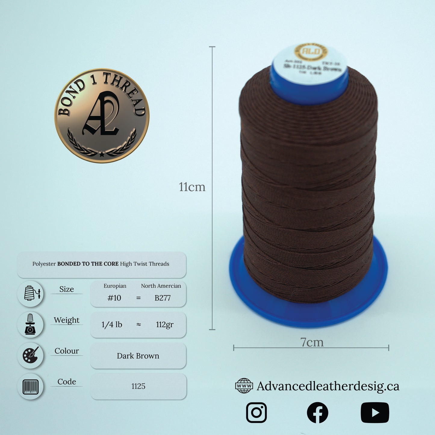Thread 1/4 LB     #10 = B277