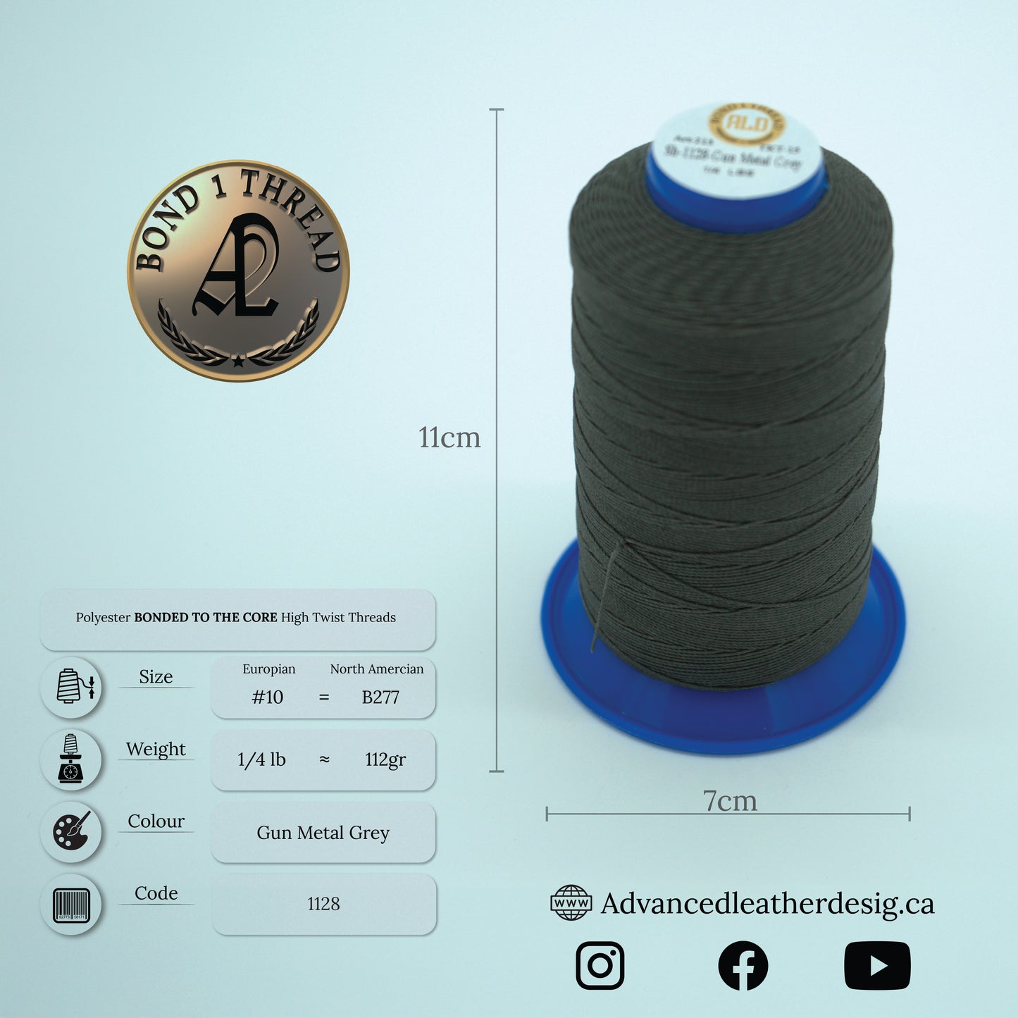 Thread 1/4 LB     #10 = B277