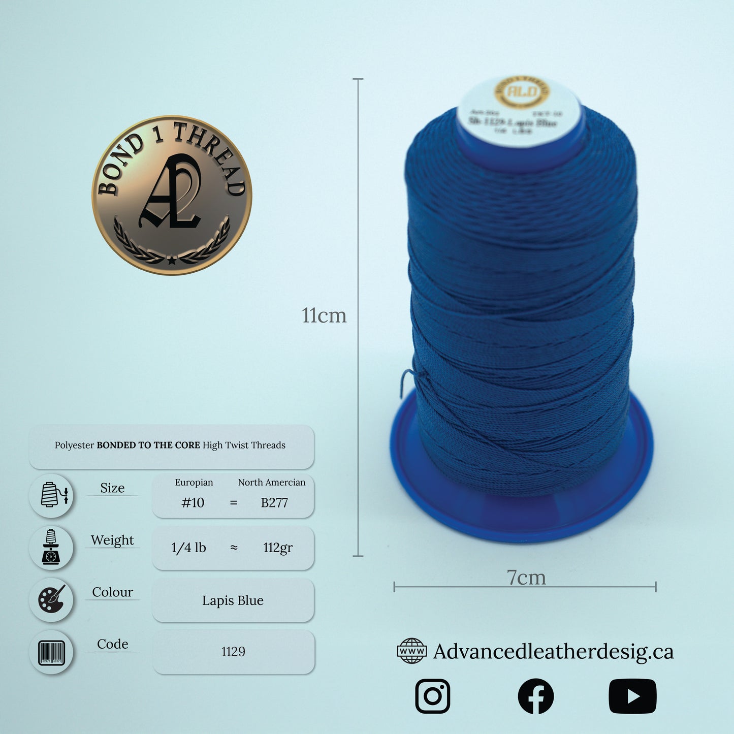 Thread 1/4 LB     #10 = B277