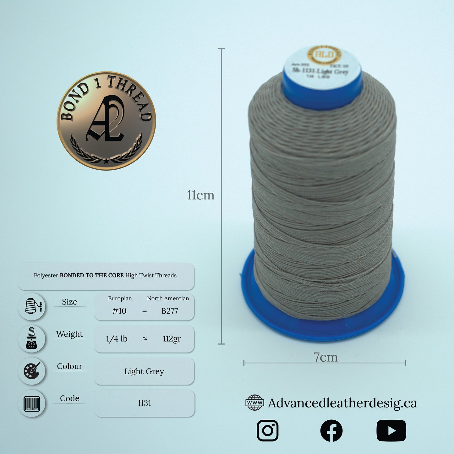 Thread 1/4 LB     #10 = B277