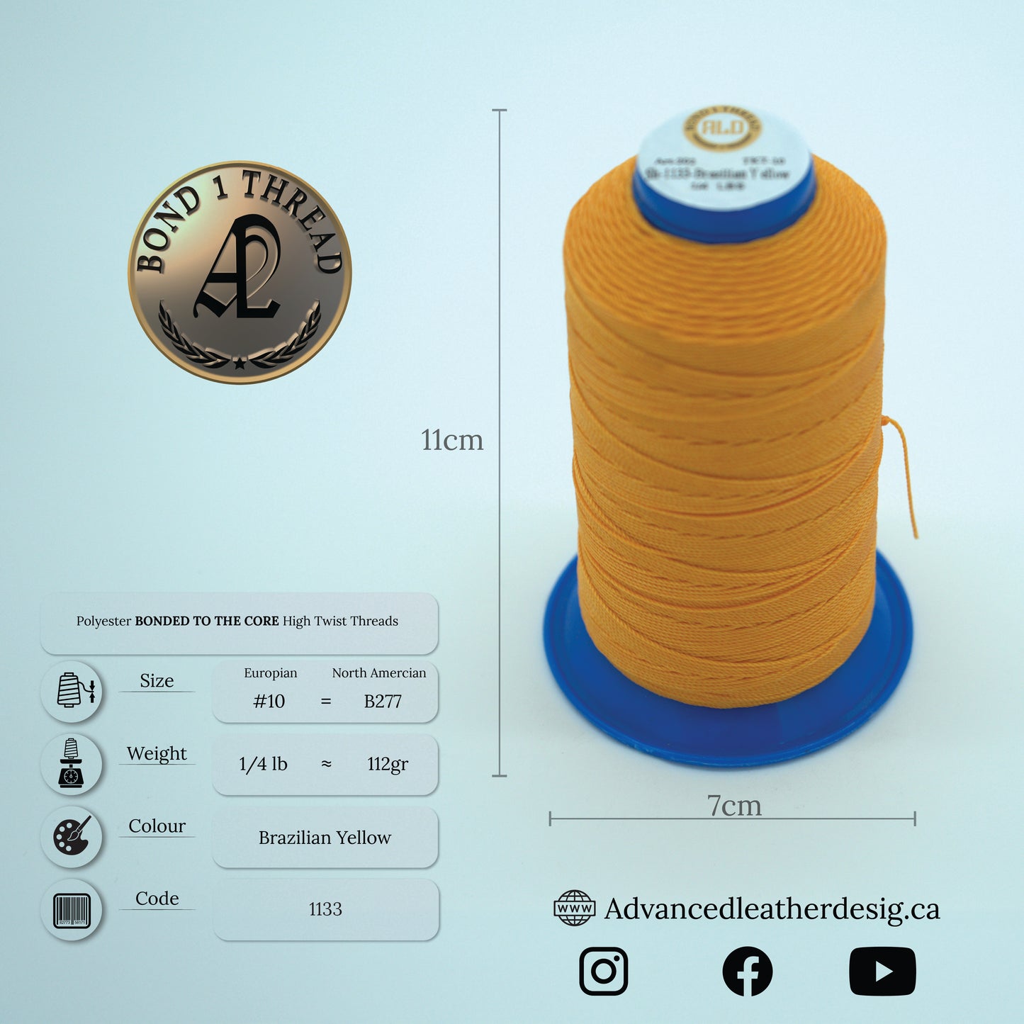 Thread 1/4 LB     #10 = B277