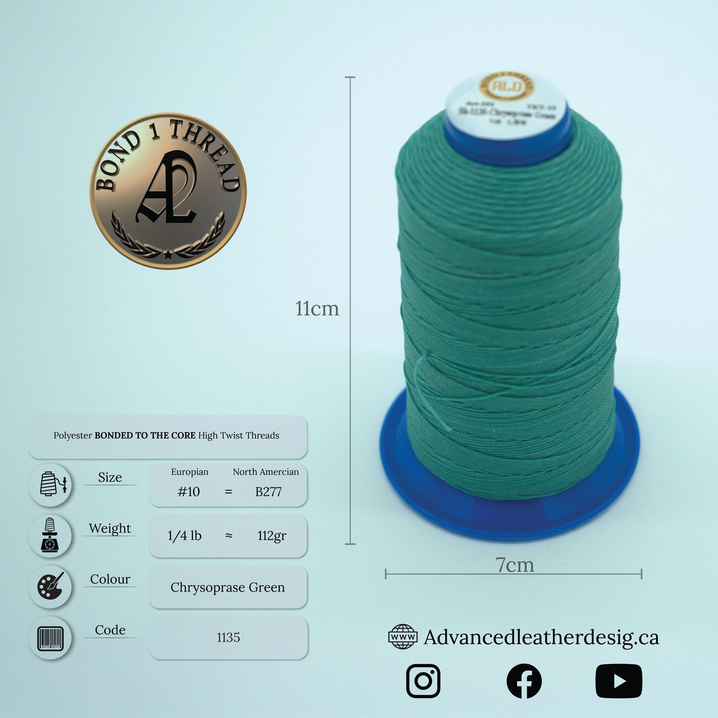 Thread 1/4 LB     #10 = B277
