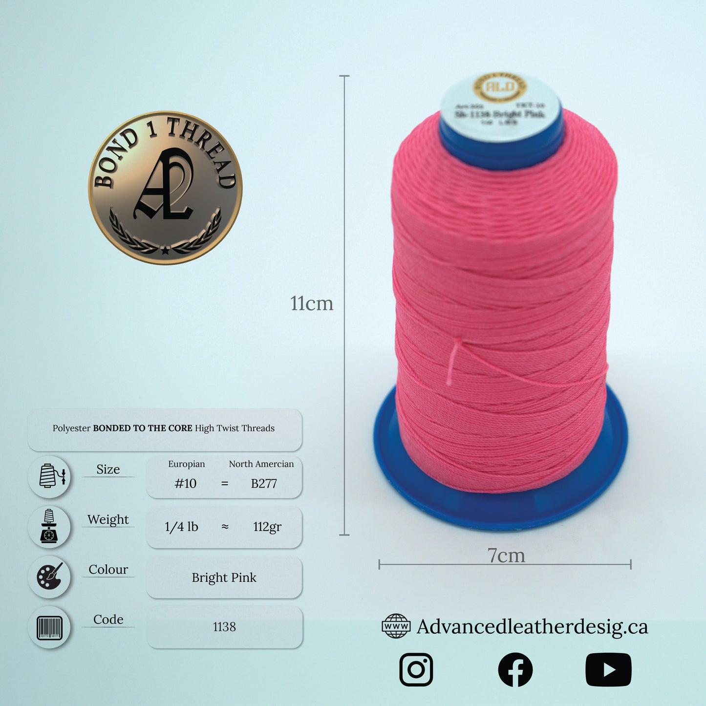 Thread 1/4 LB     #10 = B277