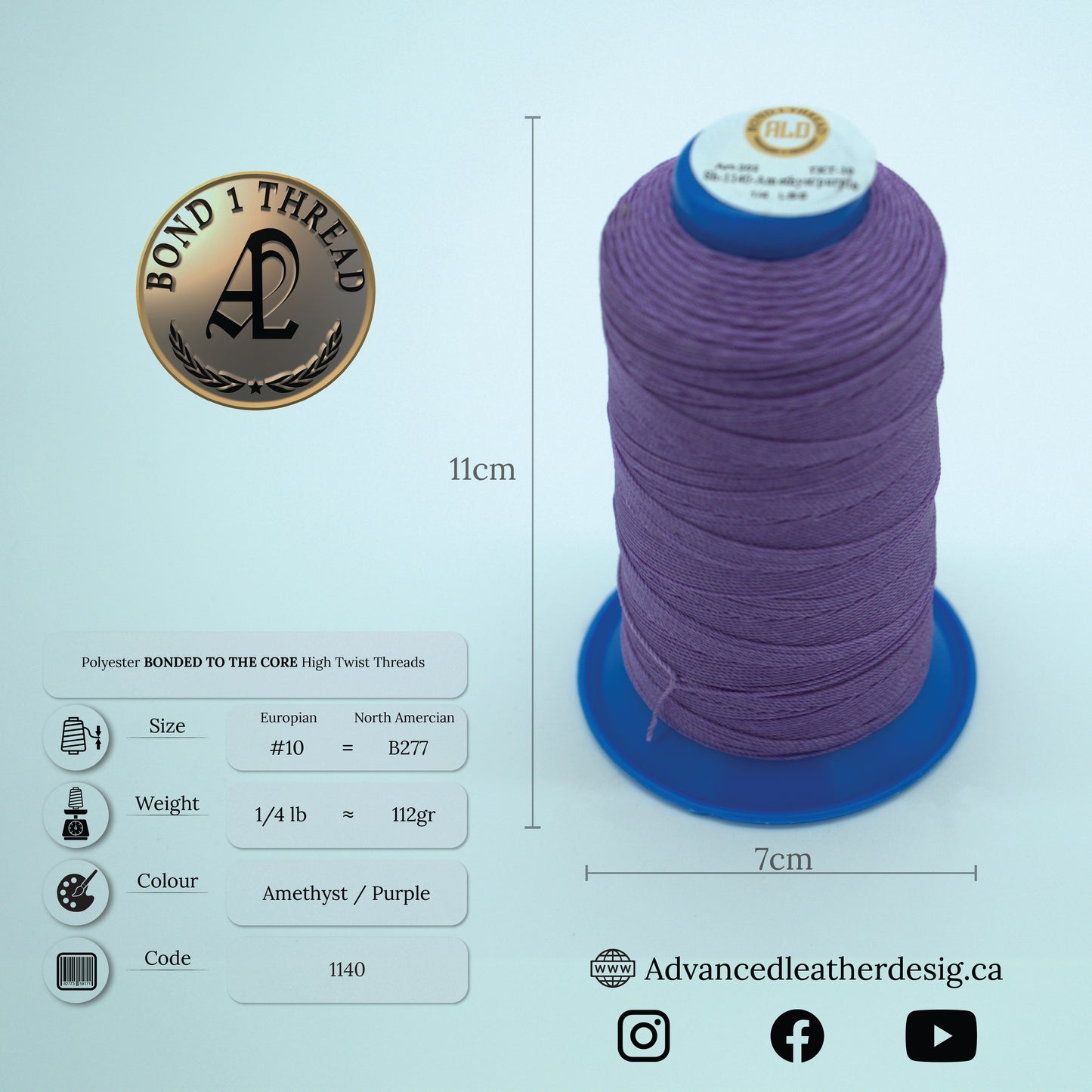 Thread 1/4 LB     #10 = B277