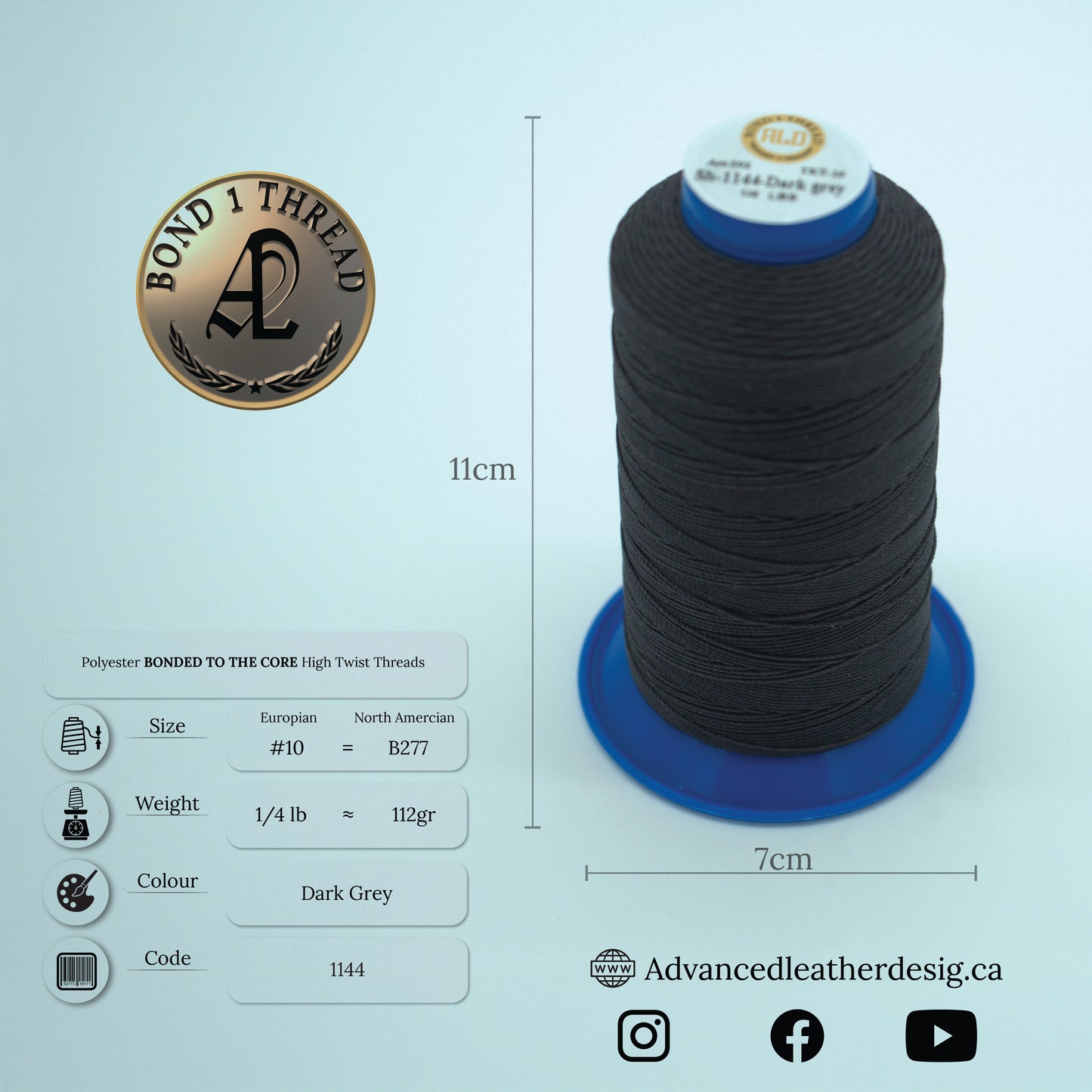 Thread 1/4 LB     #10 = B277