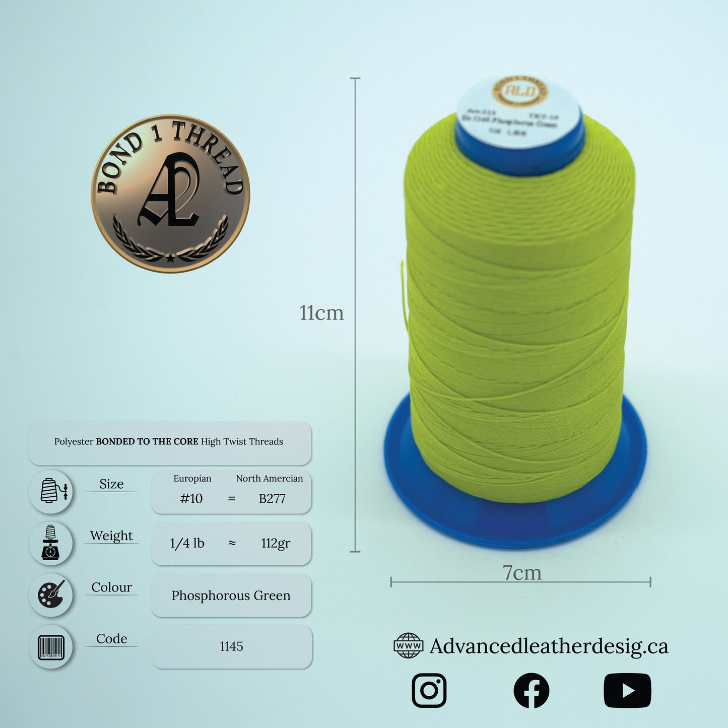 Thread 1/4 LB     #10 = B277