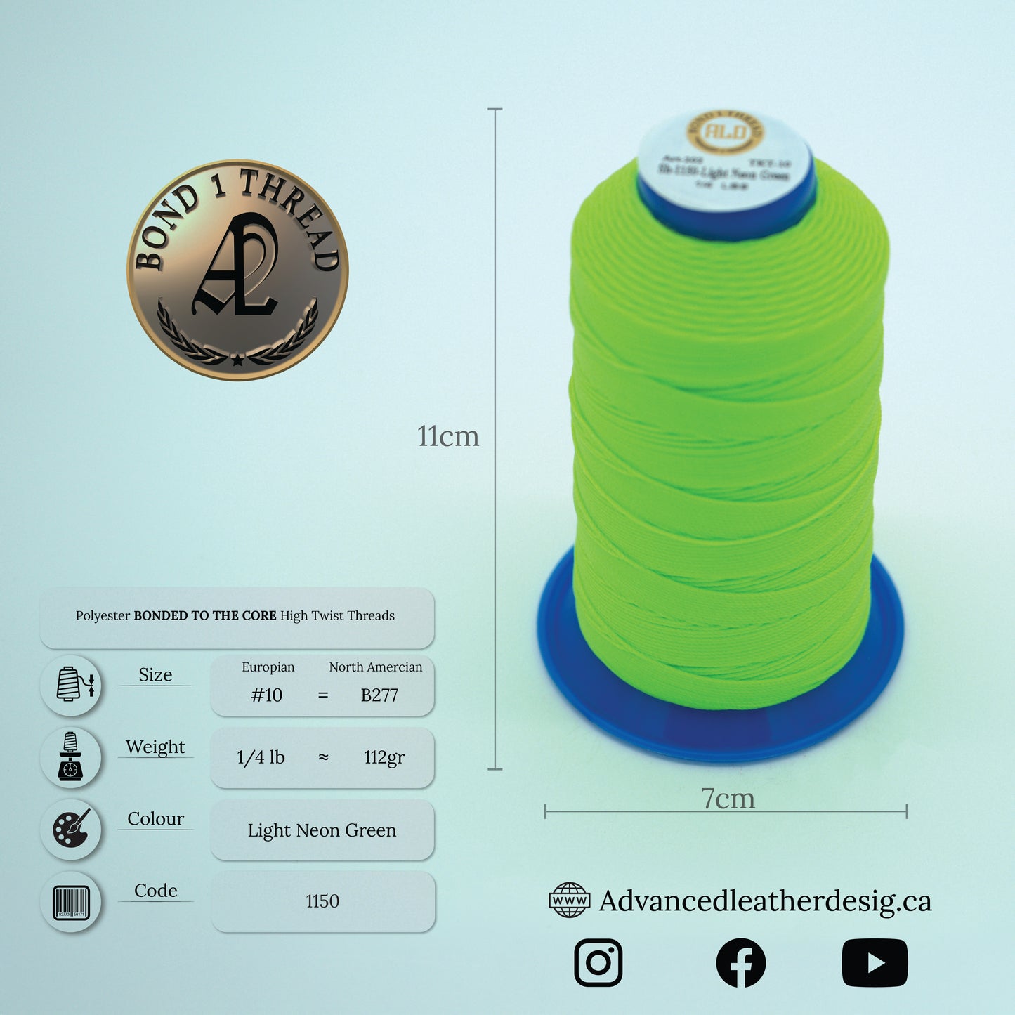 Thread 1/4 LB     #10 = B277