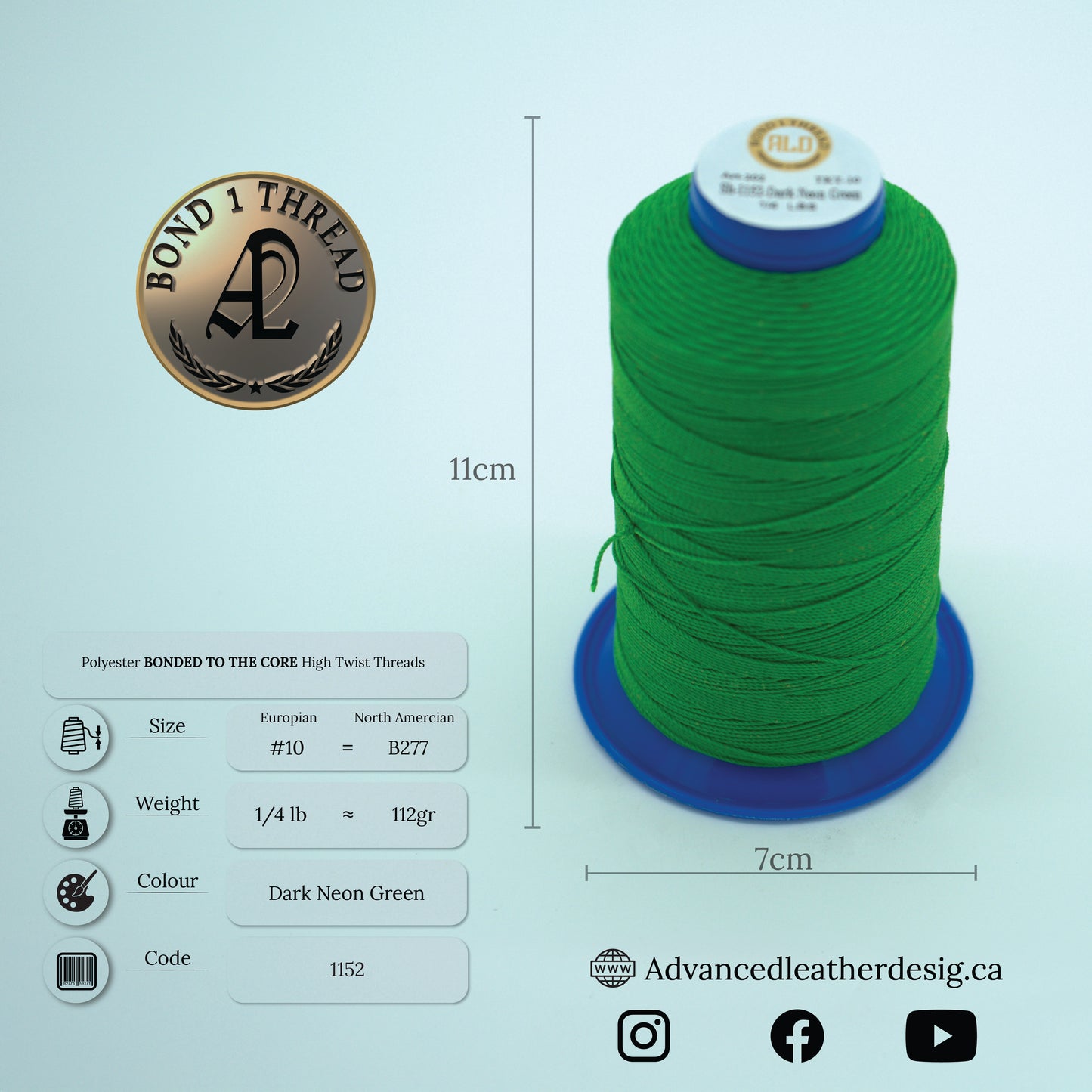 Thread 1/4 LB     #10 = B277