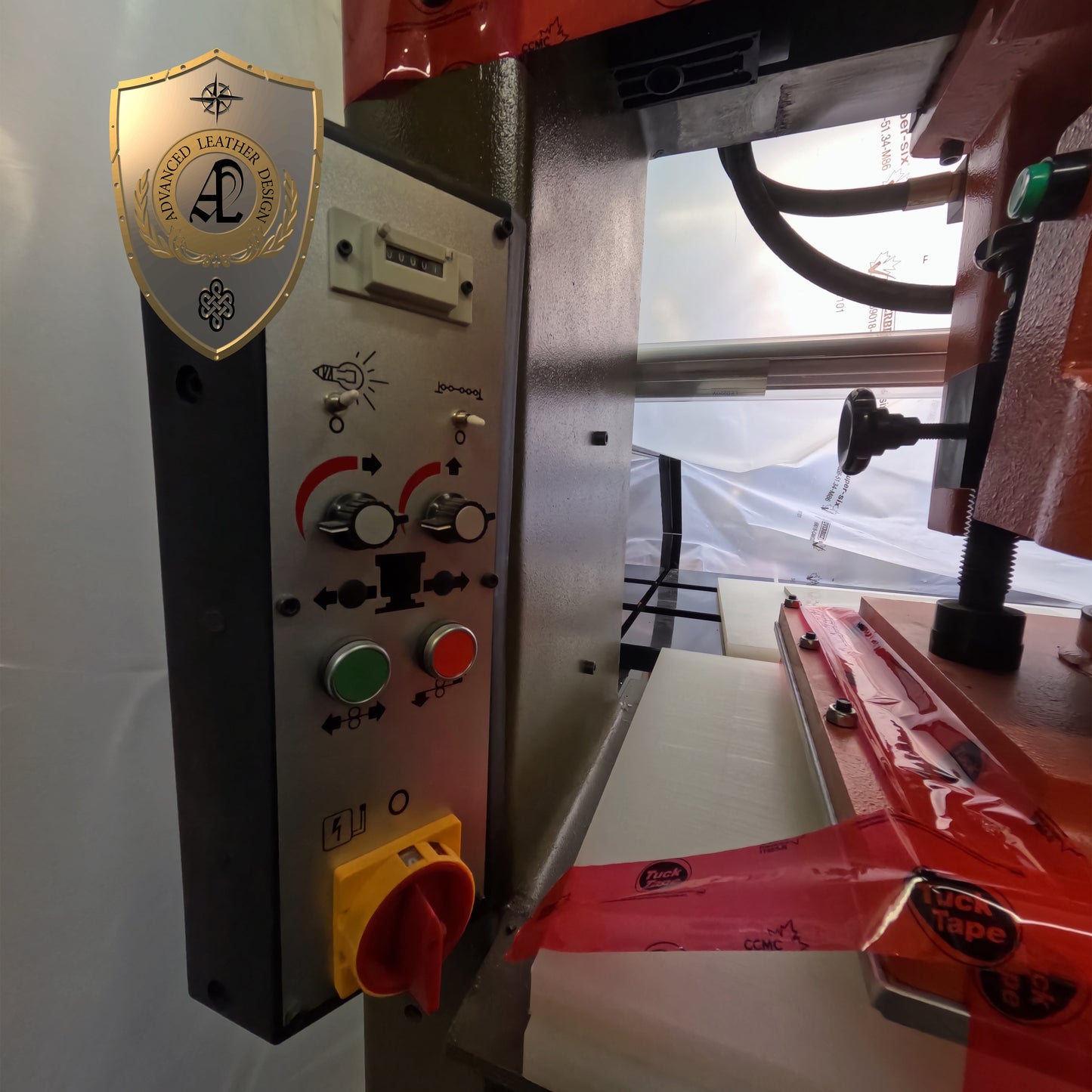 50 Ton Traveling Head Clicker Press