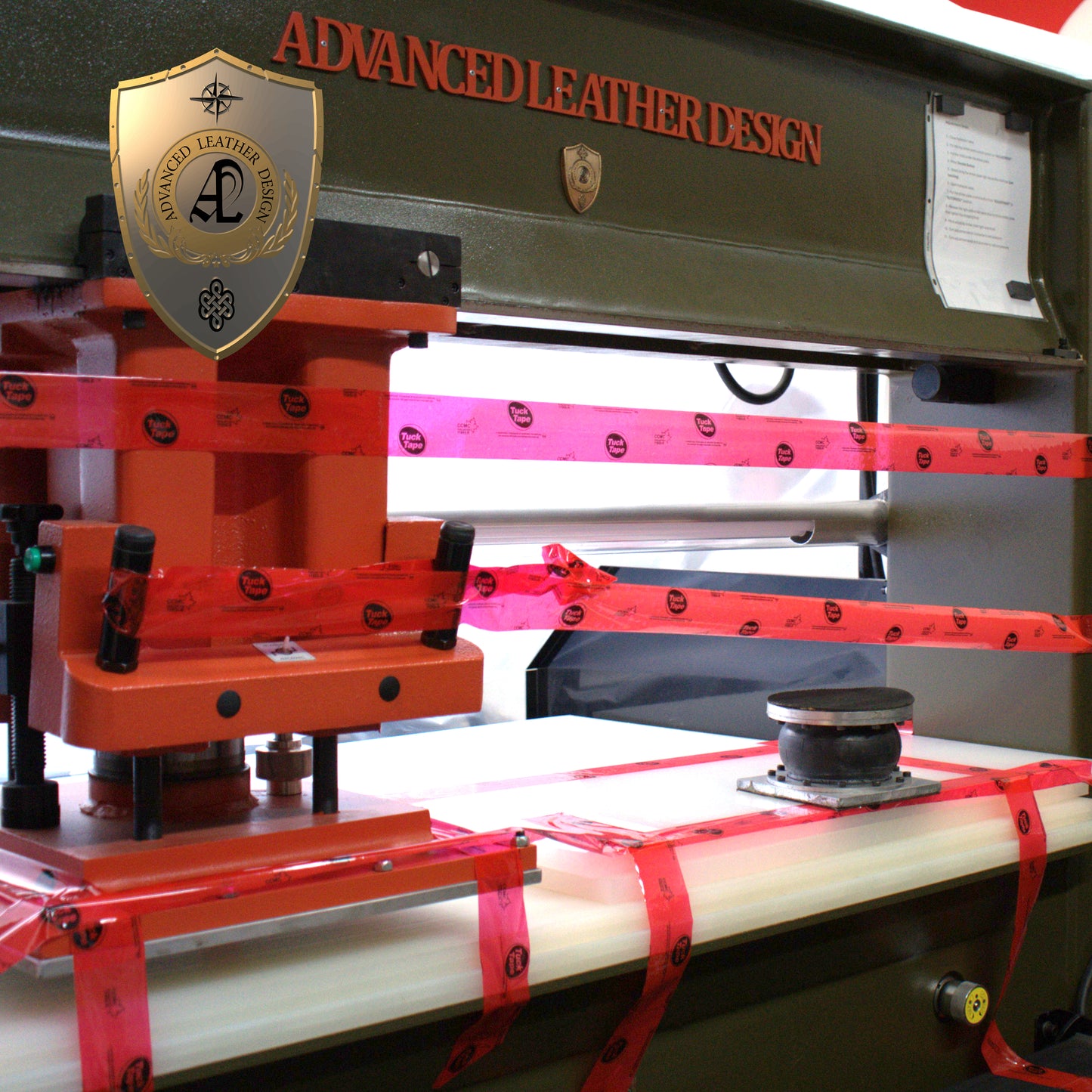 50 Ton Traveling Head Clicker Press