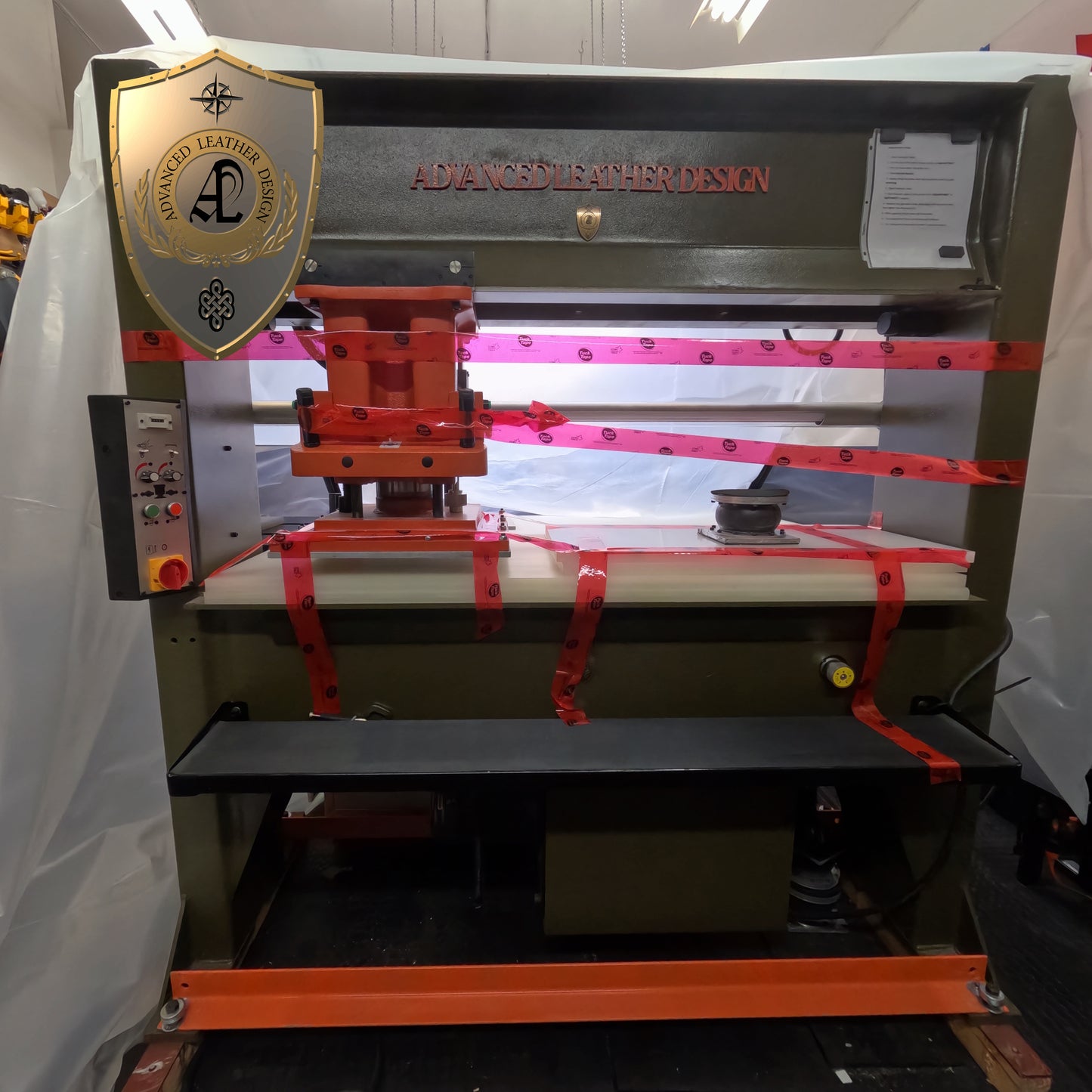 50 Ton Traveling Head Clicker Press
