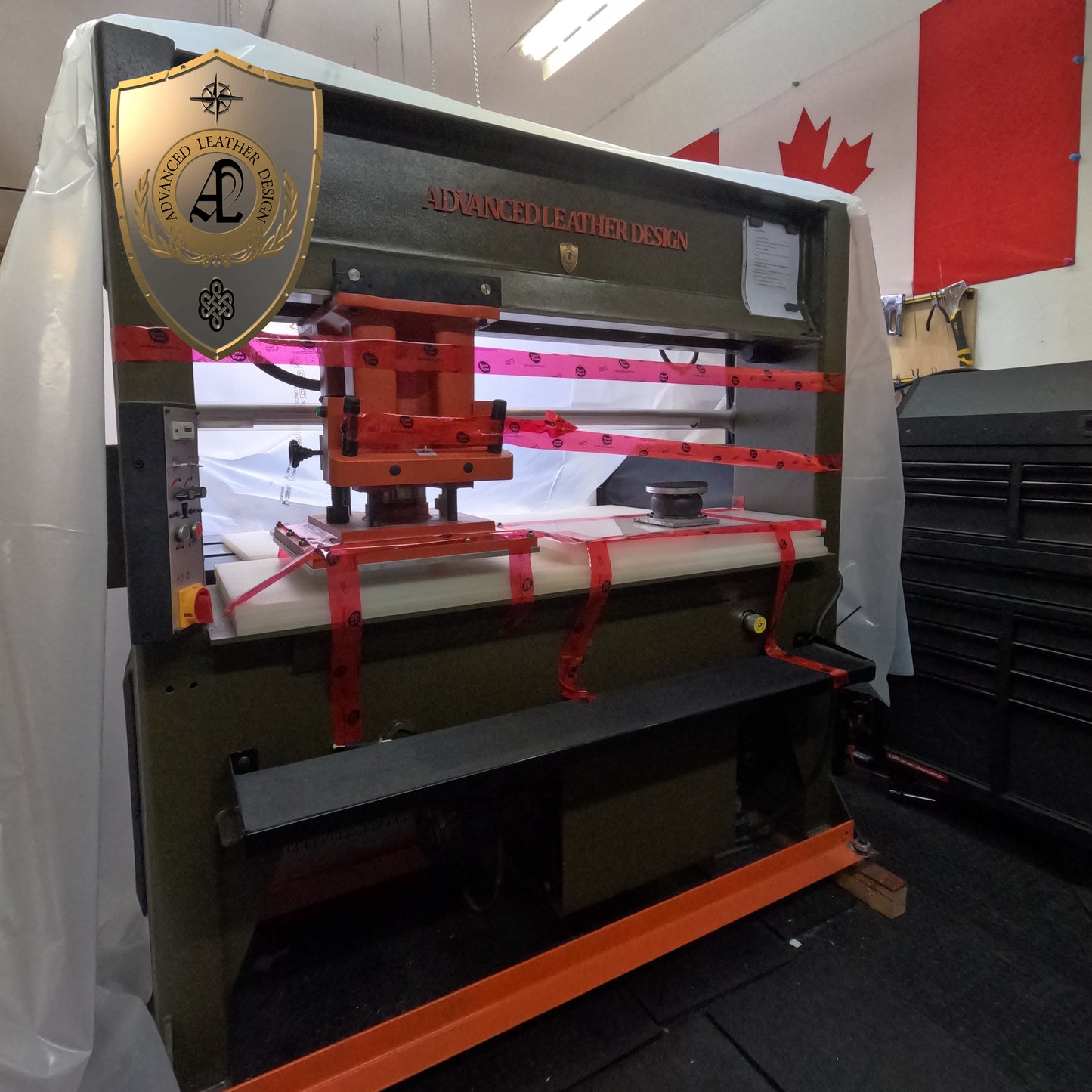 50 Ton Traveling Head Clicker Press