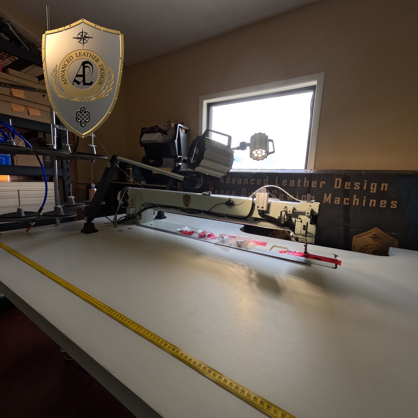 Long Arm Sewing Machine ALD 1000 - 1 Single Needle