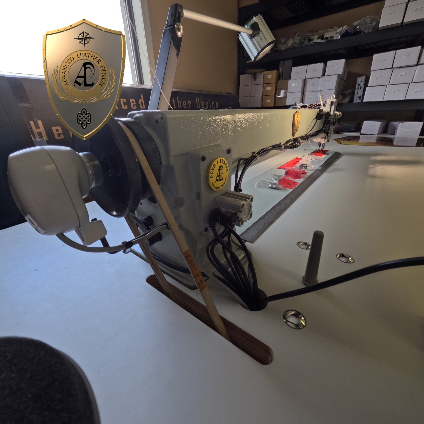 Long Arm Sewing Machine ALD 1000 - 1 Single Needle