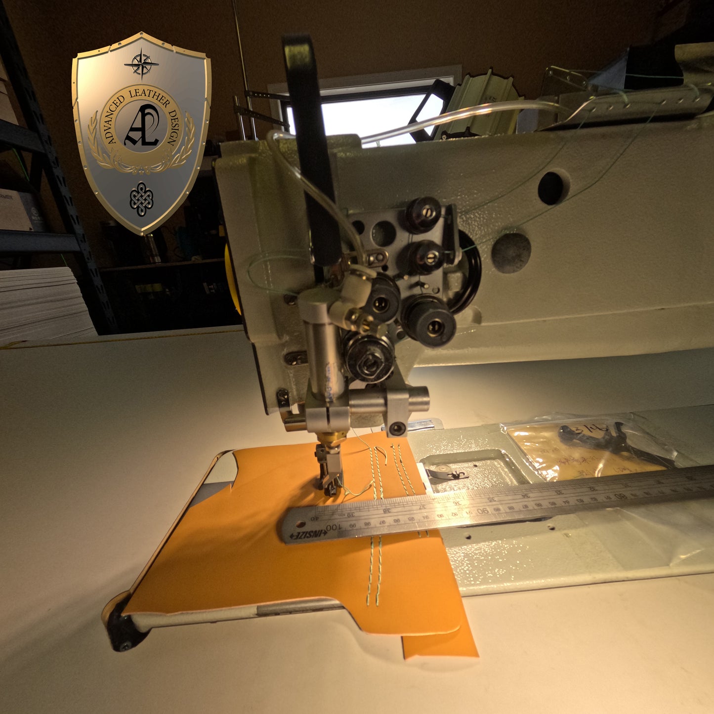 Long Arm Sewing Machine ALD 1000-2 Double Needle