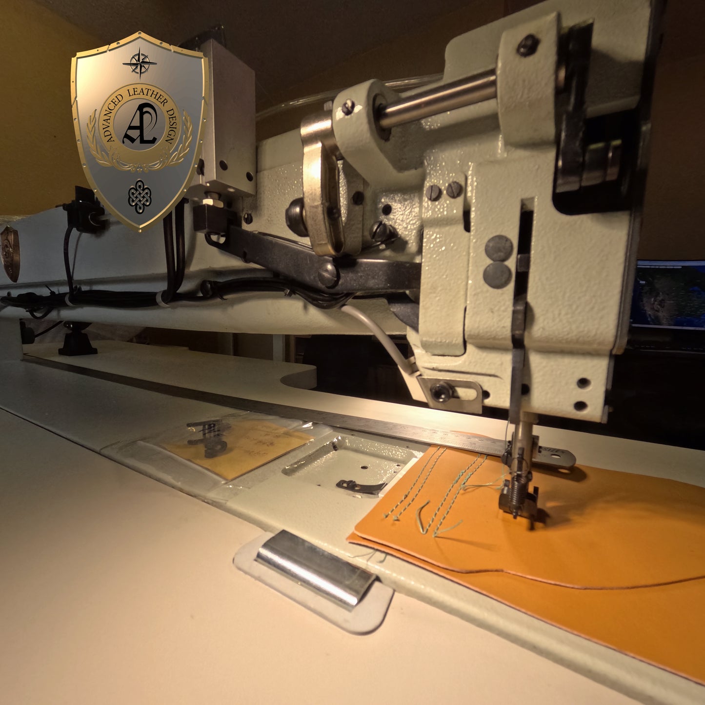 Long Arm Sewing Machine ALD 1000-2 Double Needle