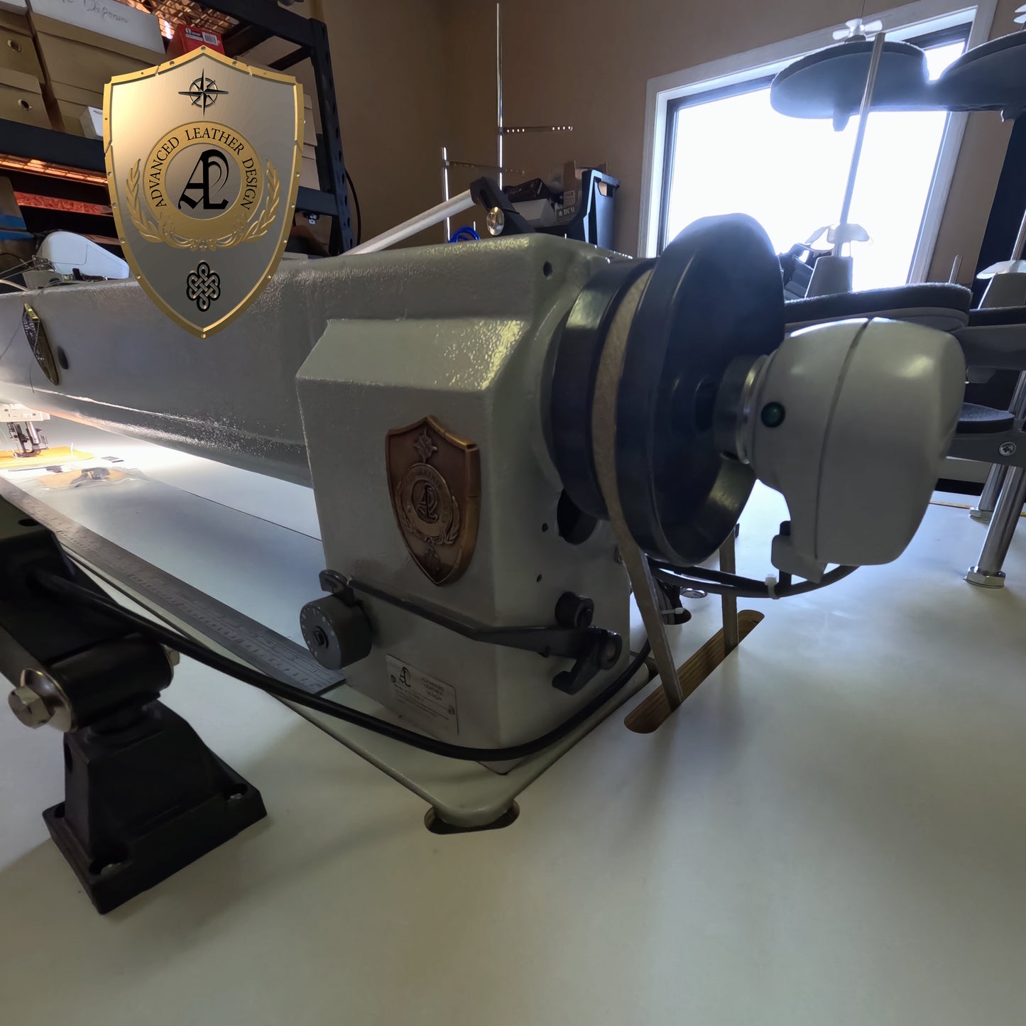 Long Arm Sewing Machine ALD 1000-2 Double Needle