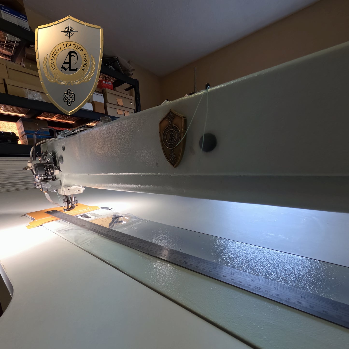 Long Arm Sewing Machine ALD 1000-2 Double Needle