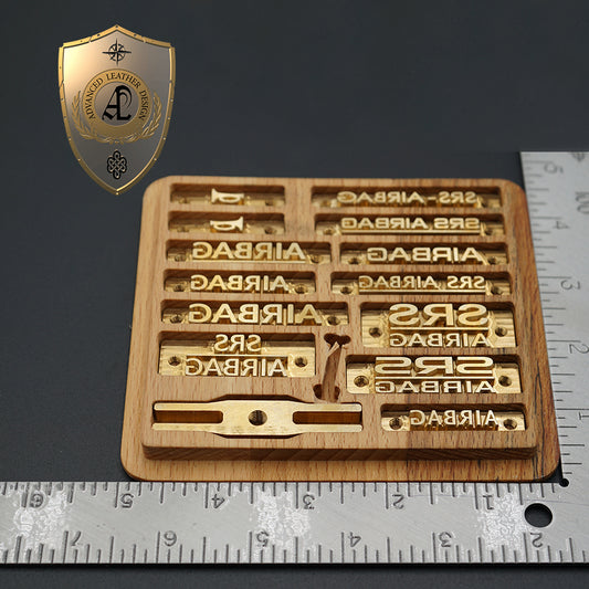 Custom Automotive Brass Letters