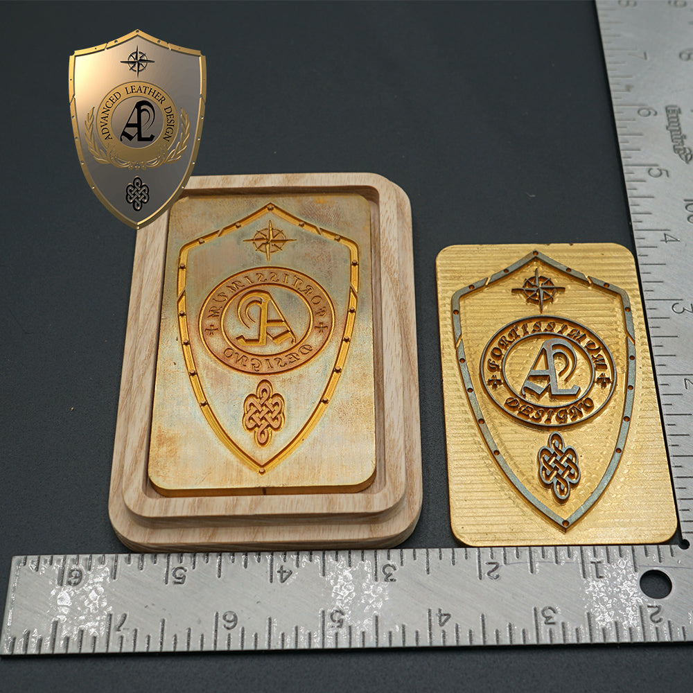 Leather Embossing Brass Mould