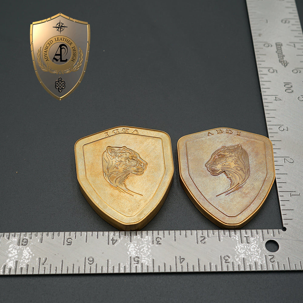 Leather Embossing Brass Mould