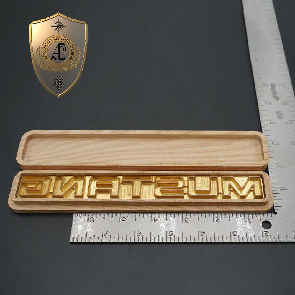 Leather Embossing Brass Mould