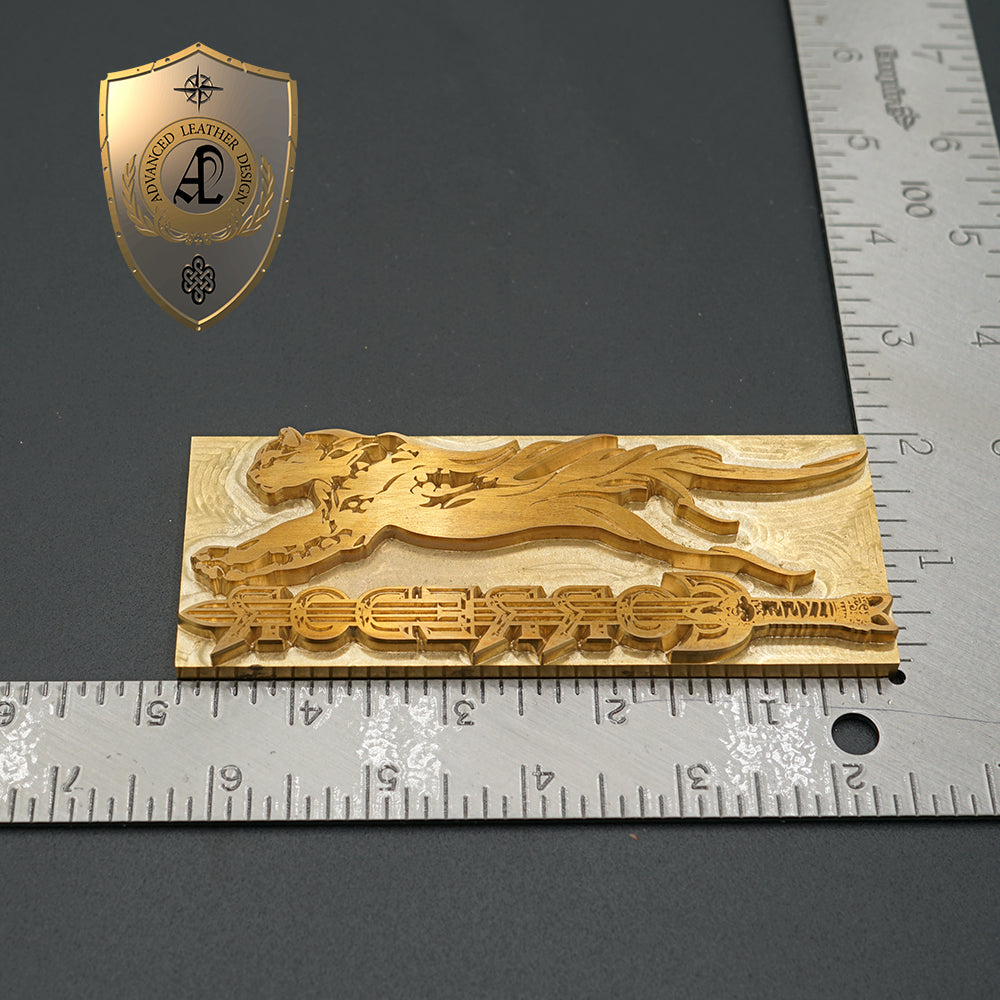 Leather Embossing Brass Mould