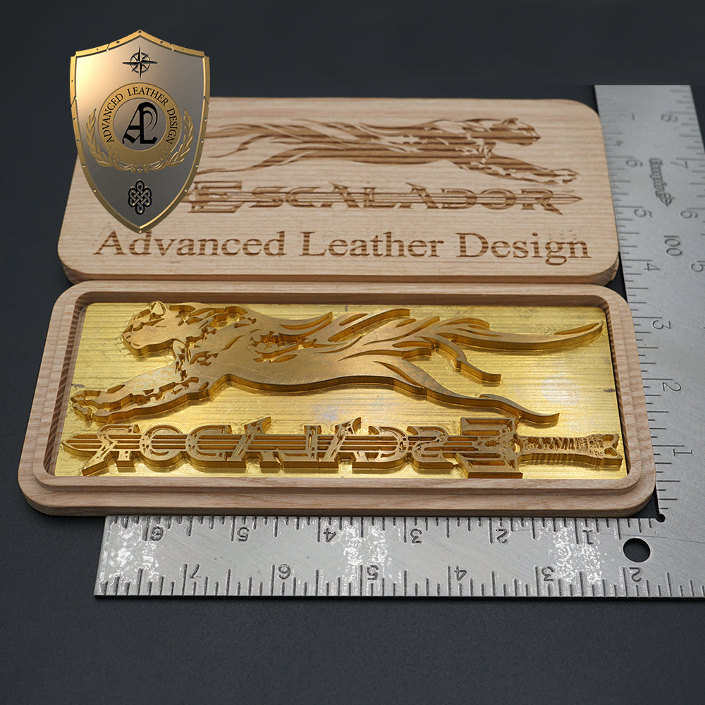 Leather Embossing Brass Mould
