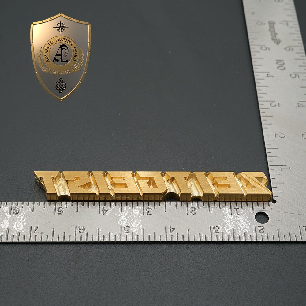 Leather Embossing Brass Mould