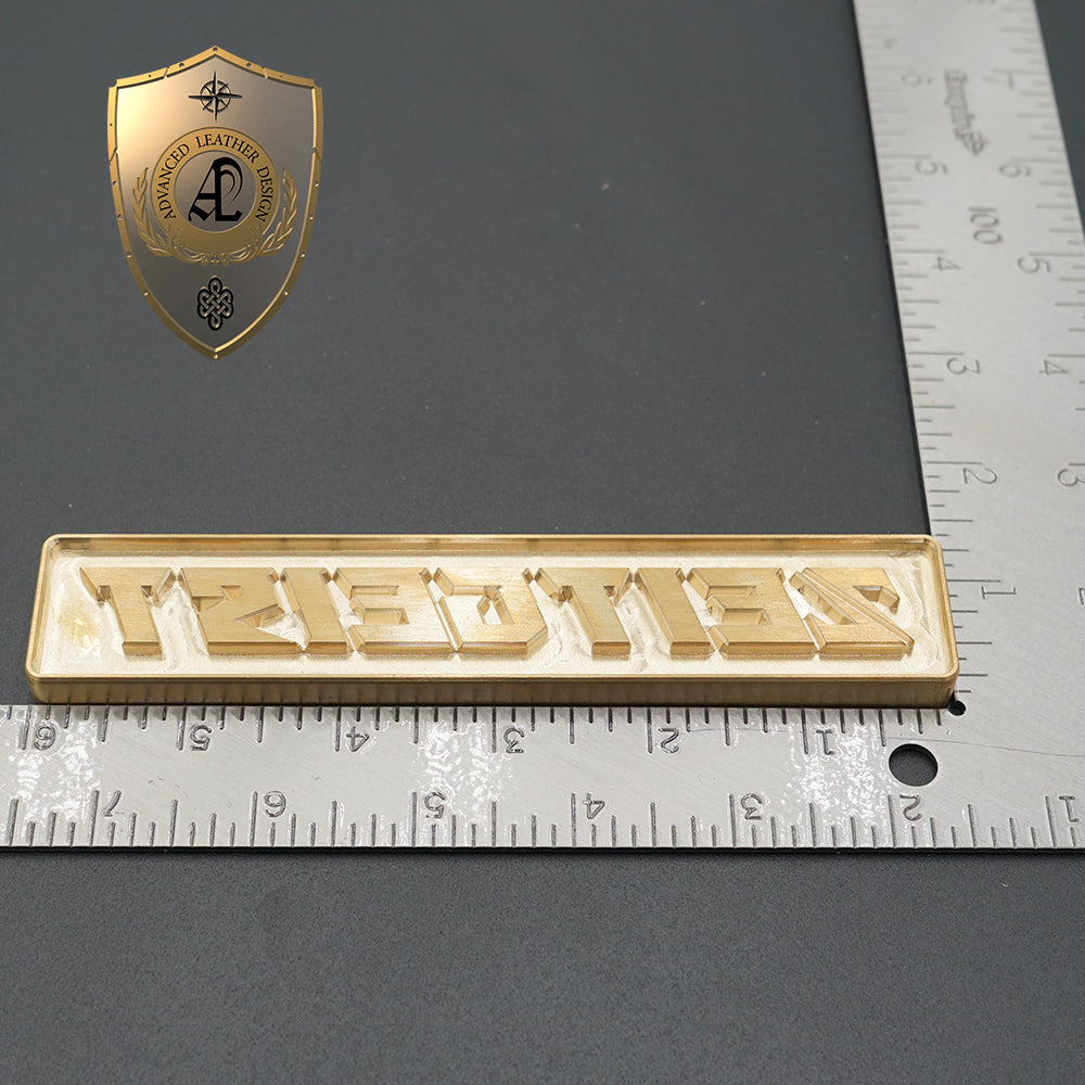 Leather Embossing Brass Mould