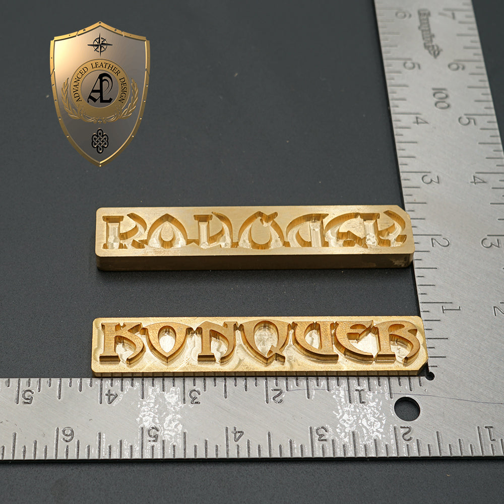 Leather Embossing Brass Mould