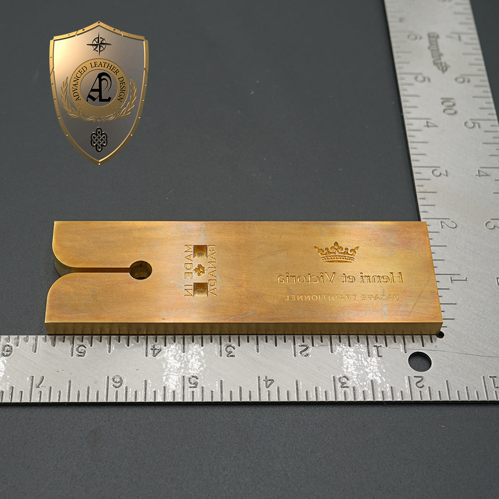 Leather Embossing Brass Mould