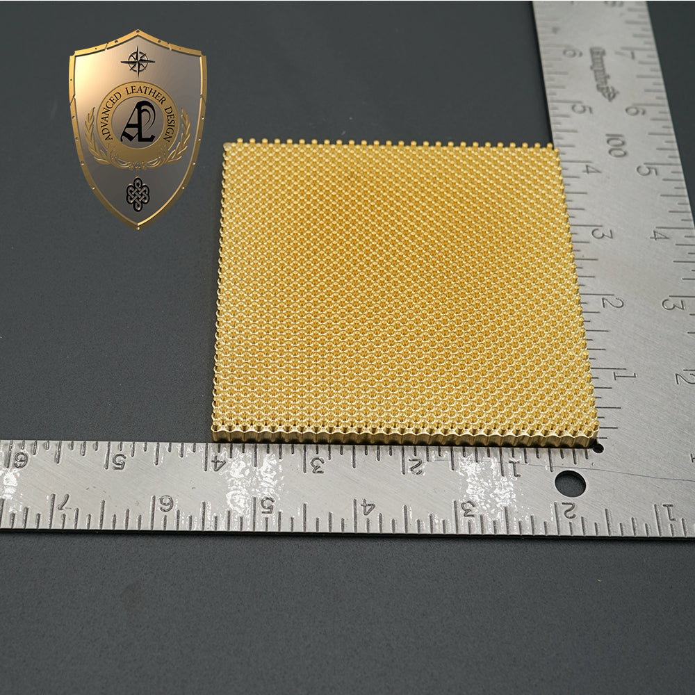 Leather Embossing Brass Mould