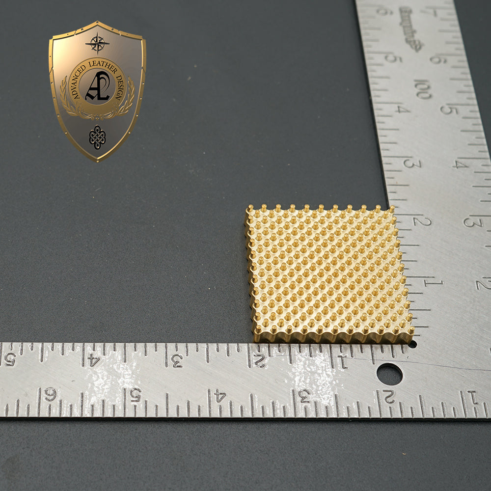 Leather Embossing Brass Mould