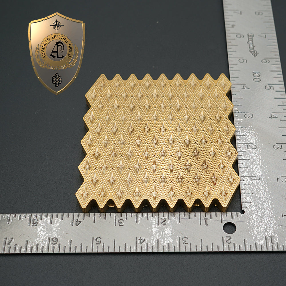 Leather Embossing Brass Mould