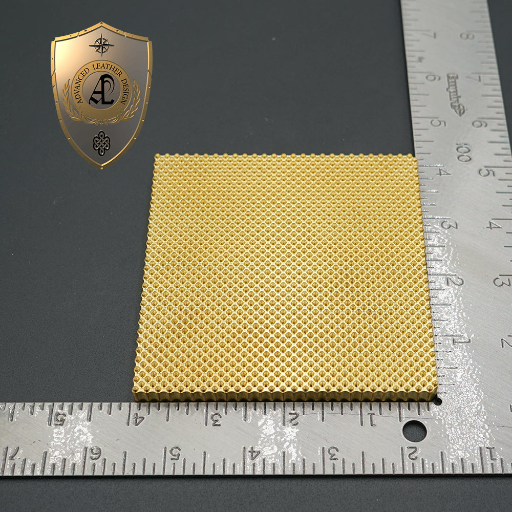 Leather Embossing Brass Mould