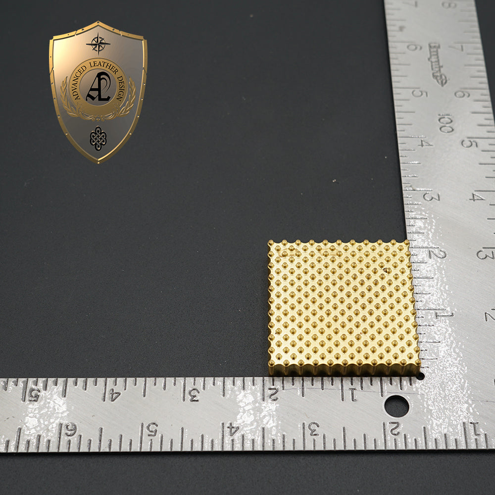 Leather Embossing Brass Mould