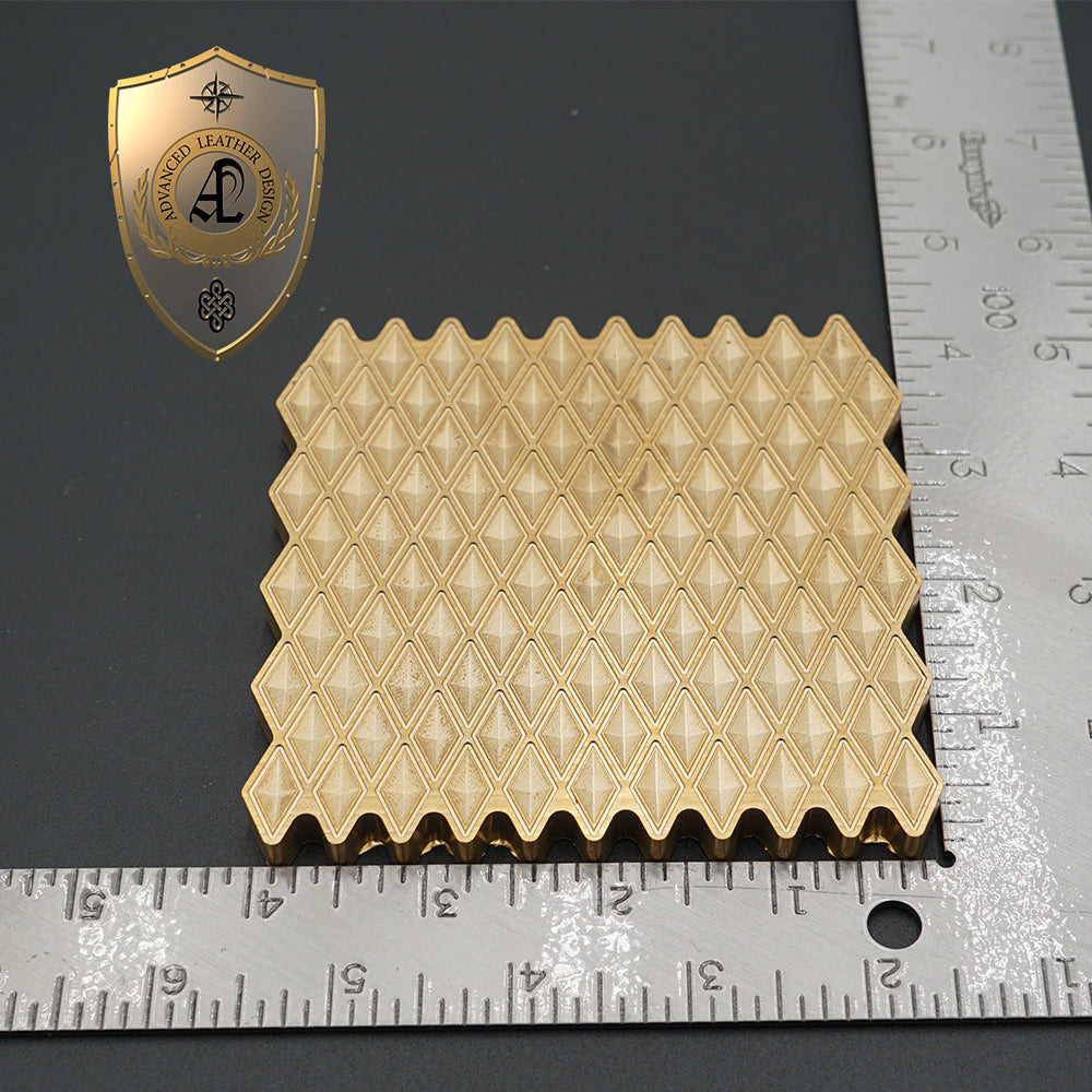 Leather Embossing Brass Mould