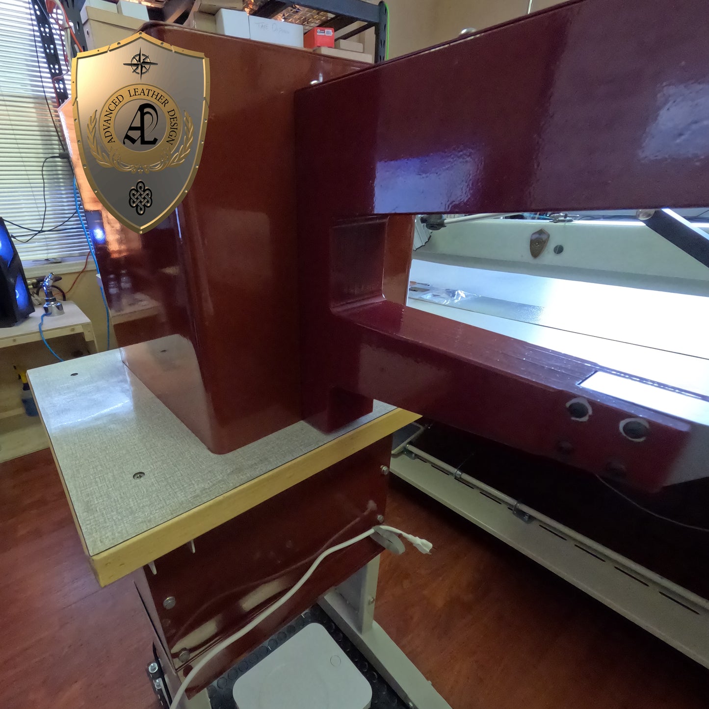 Leather Planishiny Machine