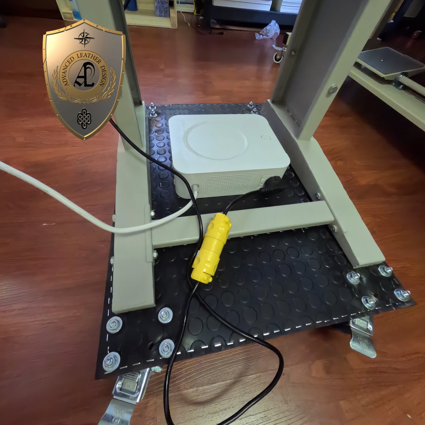 Leather Planishiny Machine