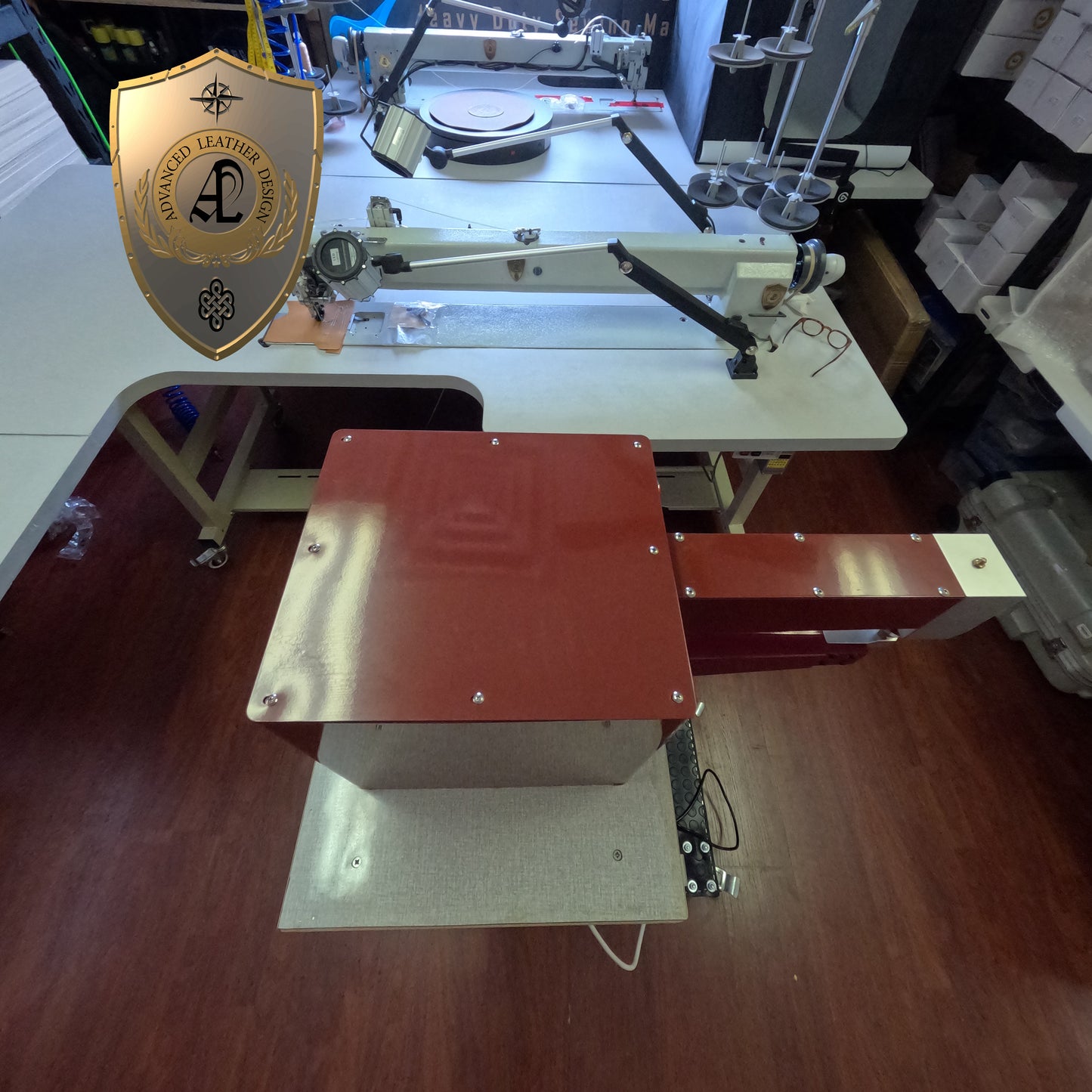 Leather Planishiny Machine
