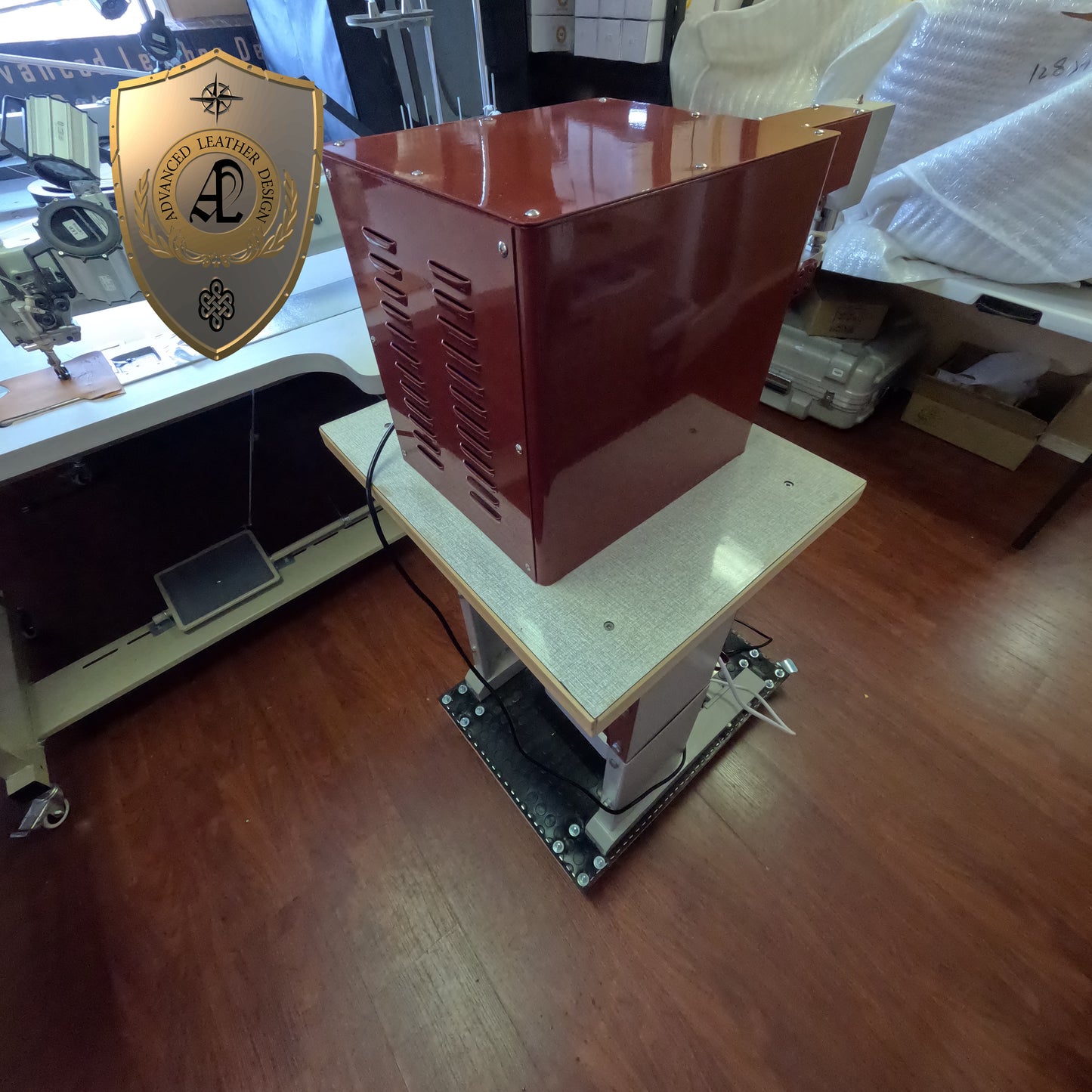 Leather Planishiny Machine