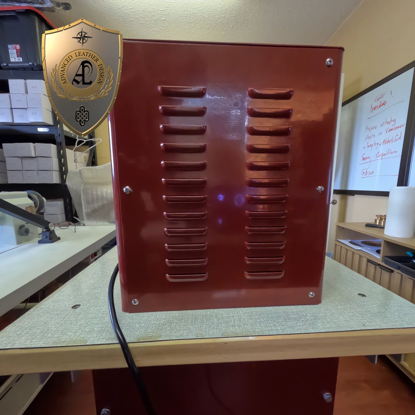 Leather Planishiny Machine