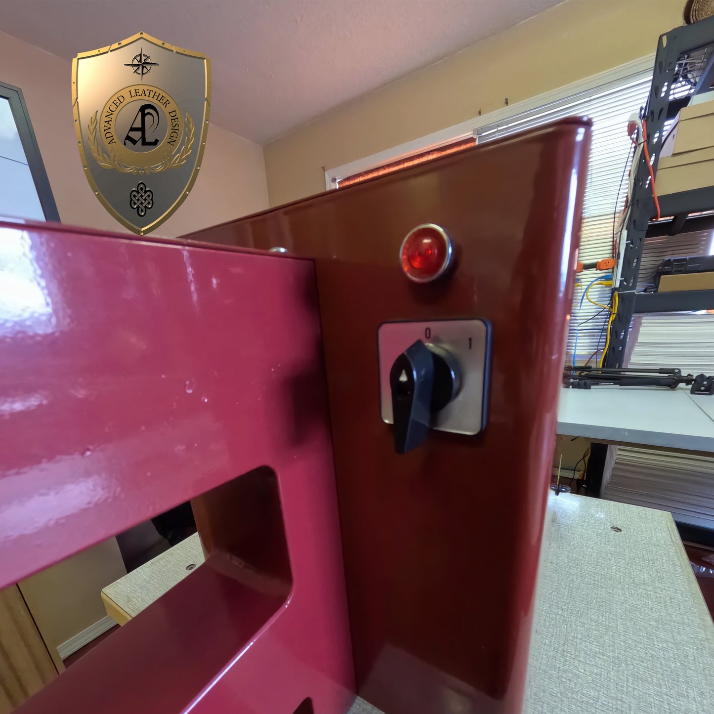 Leather Planishiny Machine